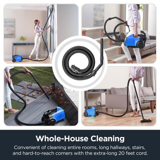 Foto 4 | Aspiradora Eureka Bbagged Canister 3670h 2.5l 12a Azul - Venta Internacional.