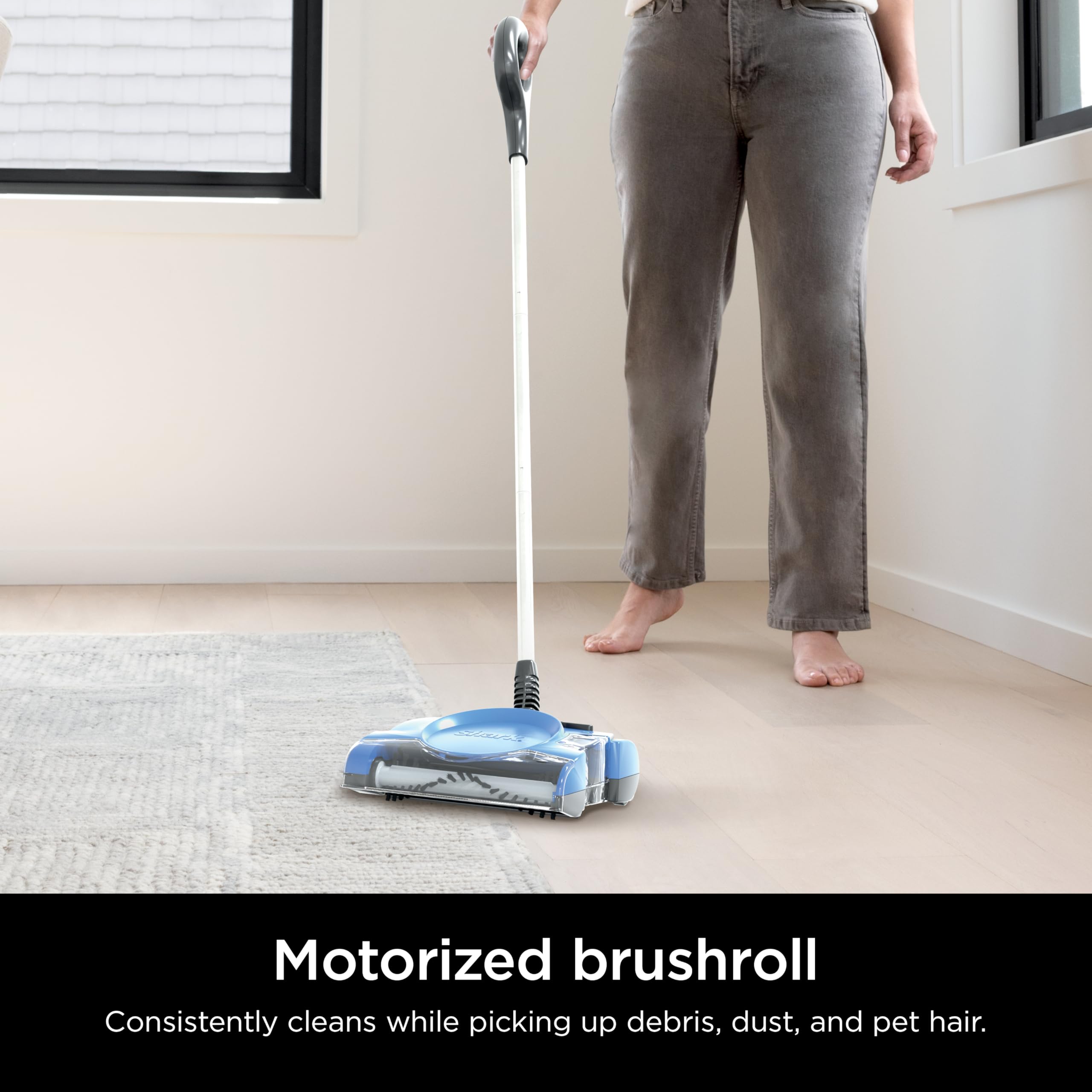Foto 3 pulgar | Floor Sweeper Shark V2700z Recargable Azul Para Todos Los Pisos - Venta Internacional.