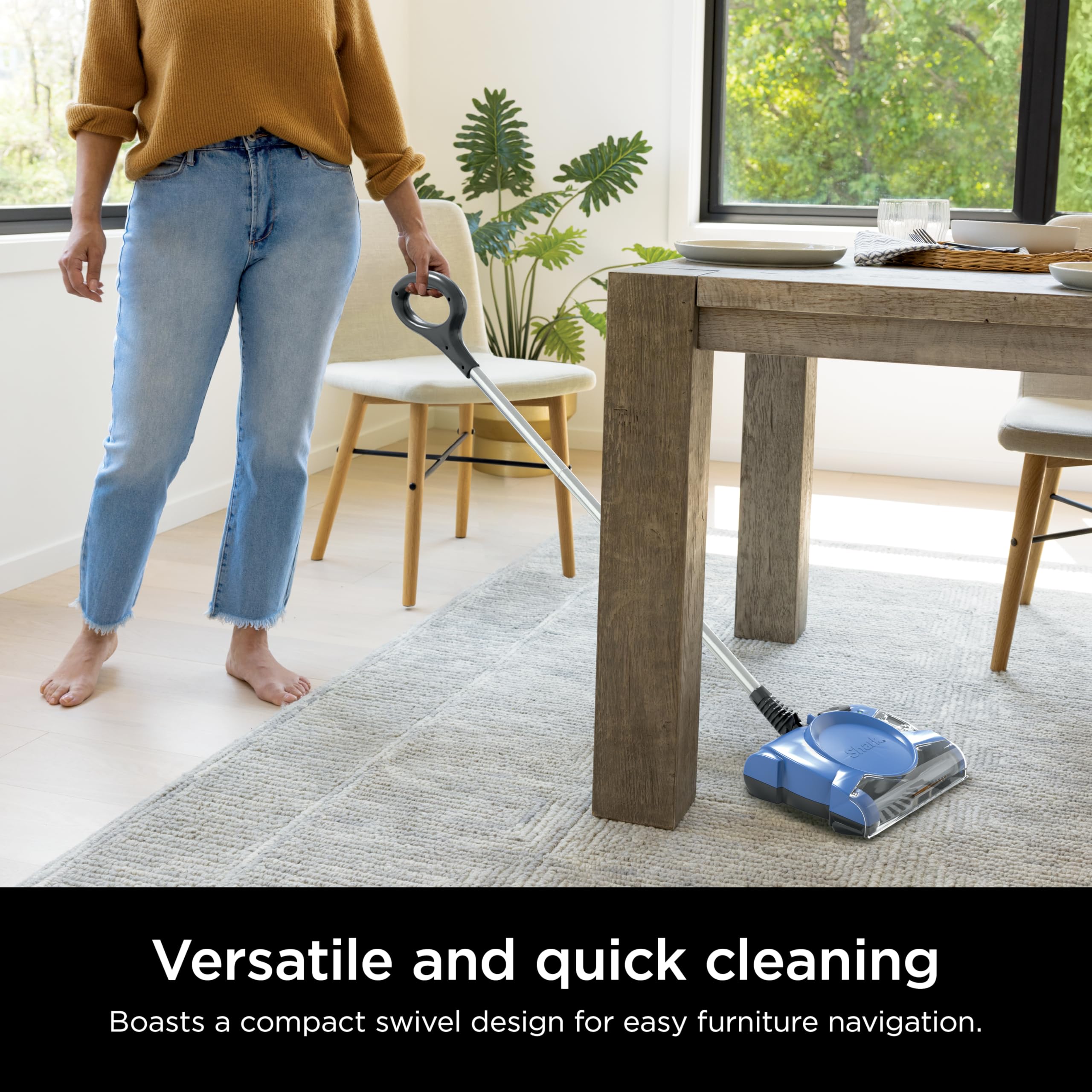 Foto 4 pulgar | Floor Sweeper Shark V2700z Recargable Azul Para Todos Los Pisos - Venta Internacional.