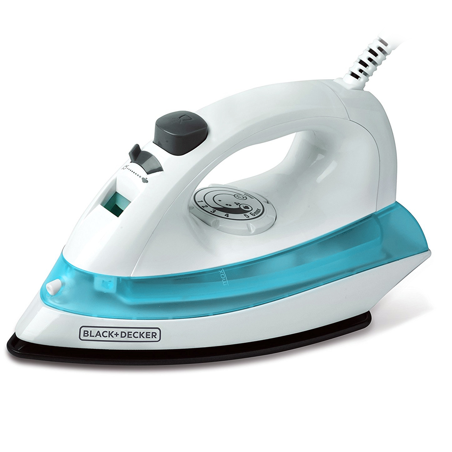 Foto 2 pulgar | Plancha de Vapor Black+Decker 1100 W color Aqua