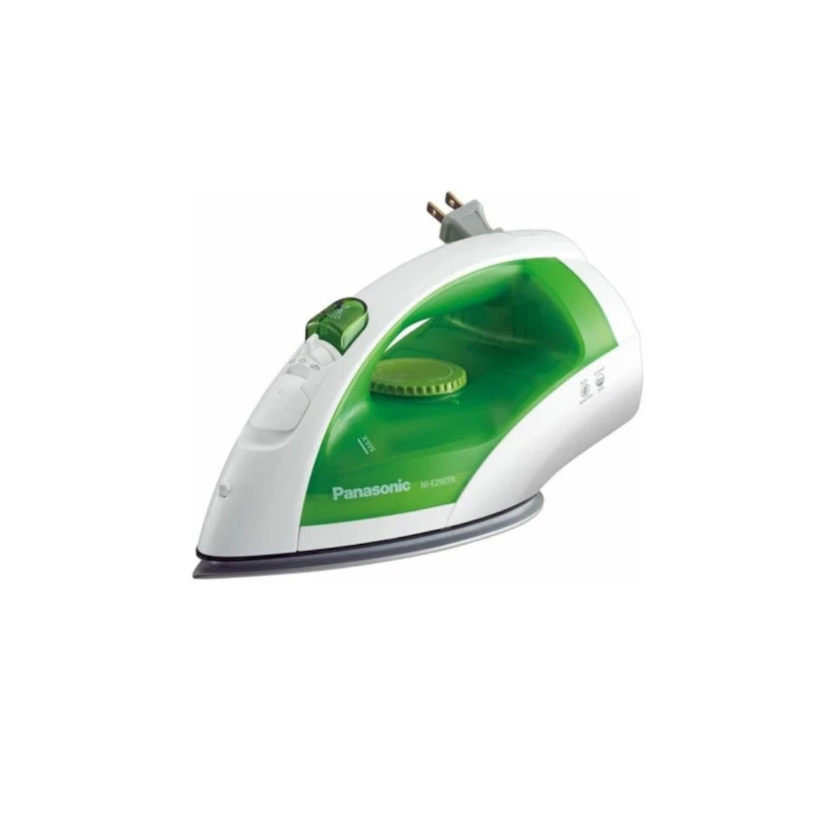 Plancha Panasonic NI-E250TRGZA Curva Retráctil Vapor Verde