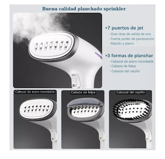 Foto 4 | Plancha De Vapor Wünd Portátil 1500w Azul