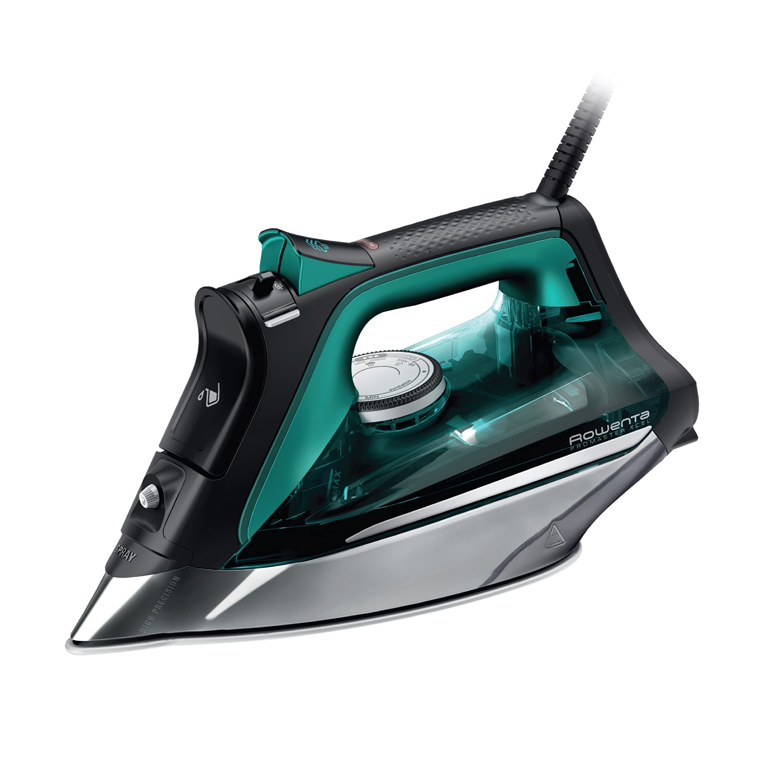 Plancha de Vapor Rowenta Pro Master con Suela de Acero Inoxidable - Venta Internacional
