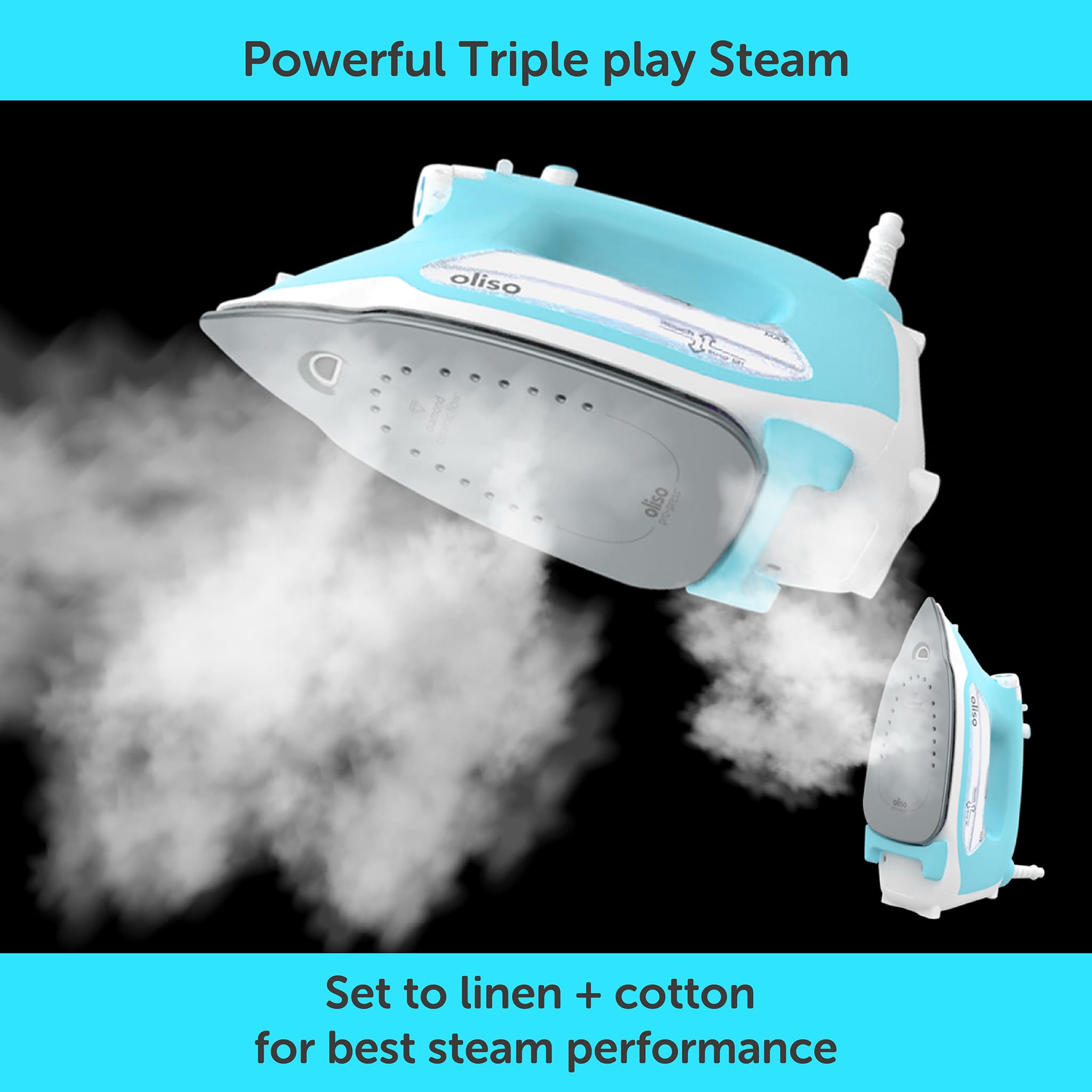 Foto 8 pulgar | Plancha Iron Oliso Tg1600 Pro Plus 1800 W con Elevador Automático Turquesa - Venta Internacional