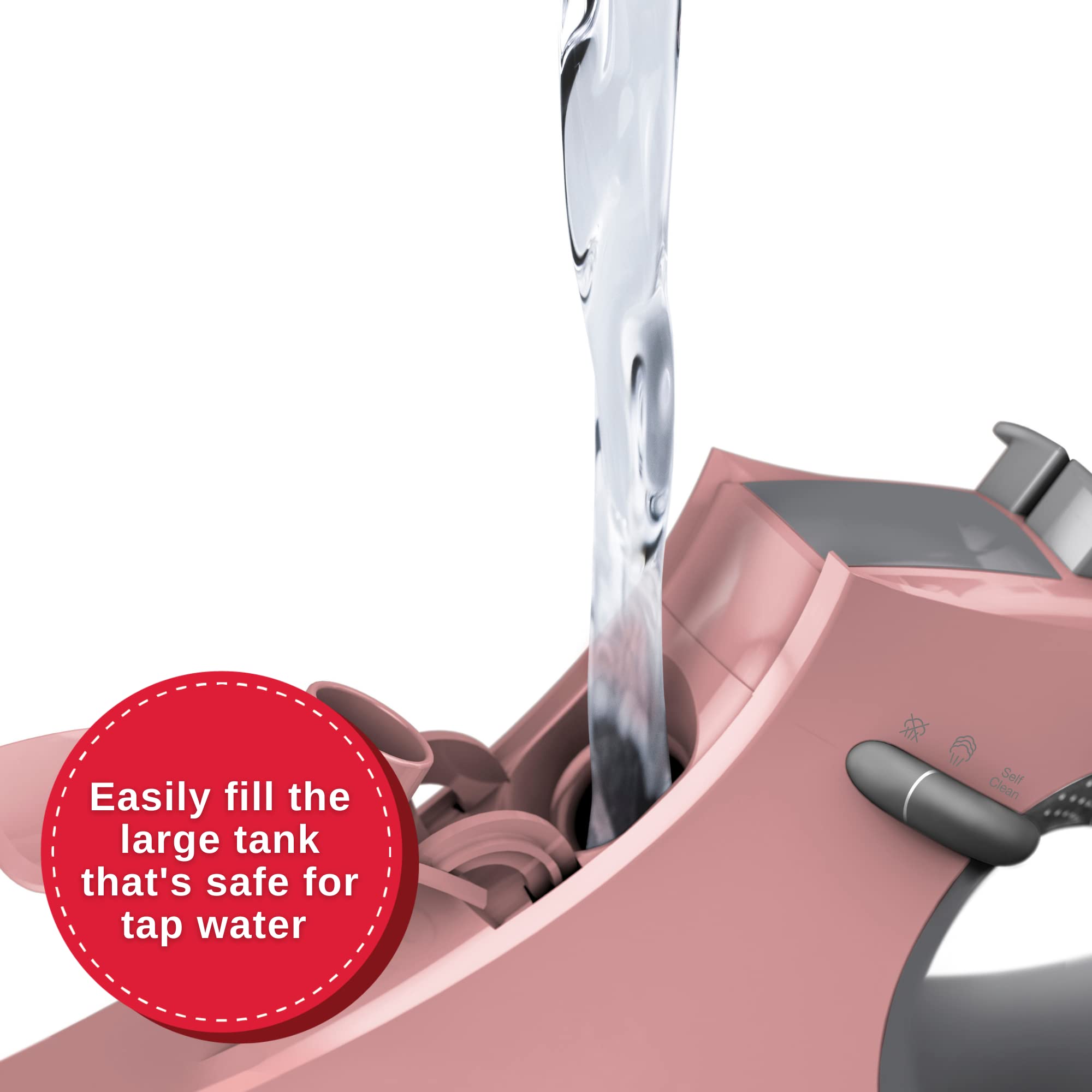 Foto 7 pulgar | Plancha de Vapor Singer Steamcraft 1700 W 300 Ml Rosa - Venta Internacional