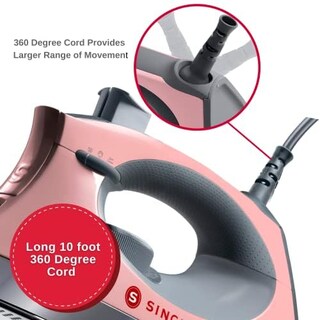 Foto 7 | Plancha de Vapor Singer Steamcraft 1700 W 300 Ml Rosa - Venta Internacional