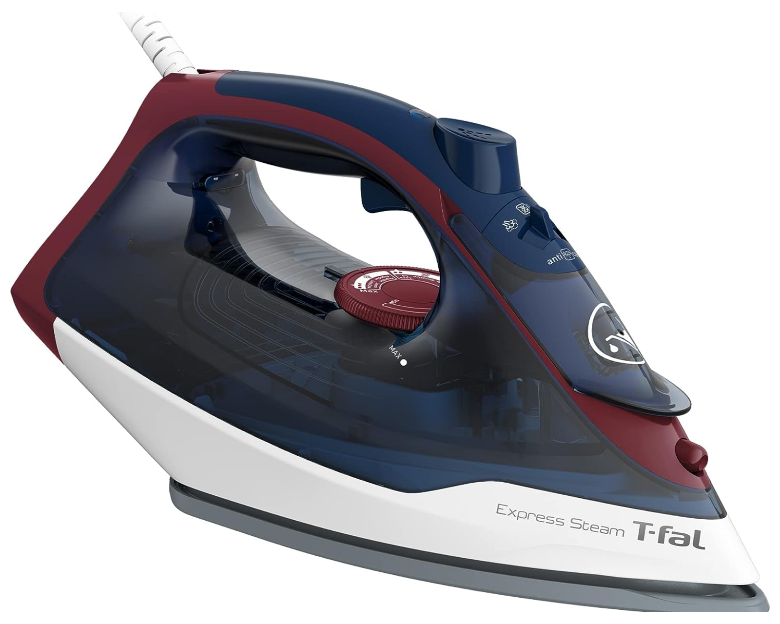Plancha De Vapor Cerilium 2833 Color Azul Marino T-fal