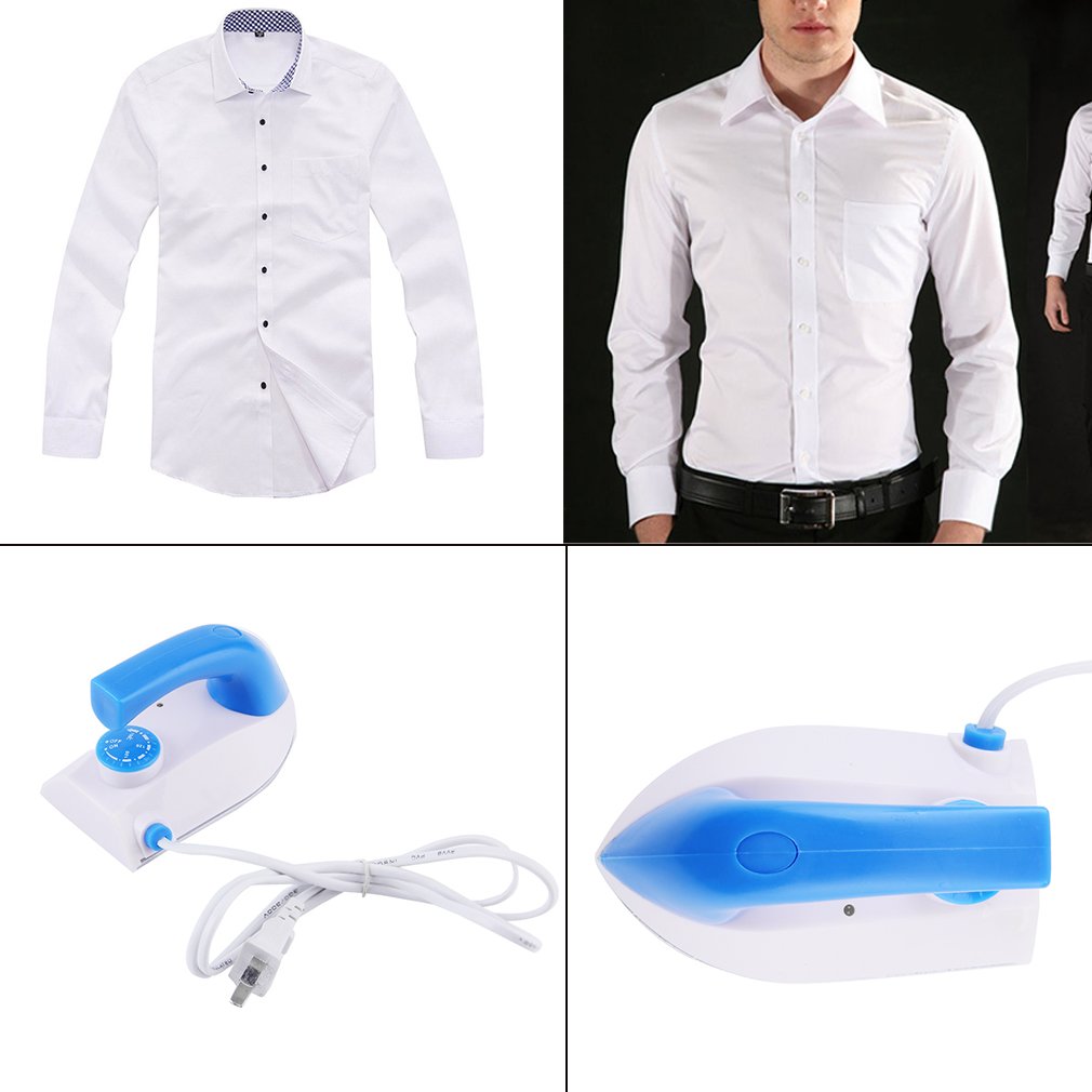 Foto 3 pulgar | Plancha Eléctrica de Viaje con Minicontrol de Temperatura Portátil Azul - Venta Internacional