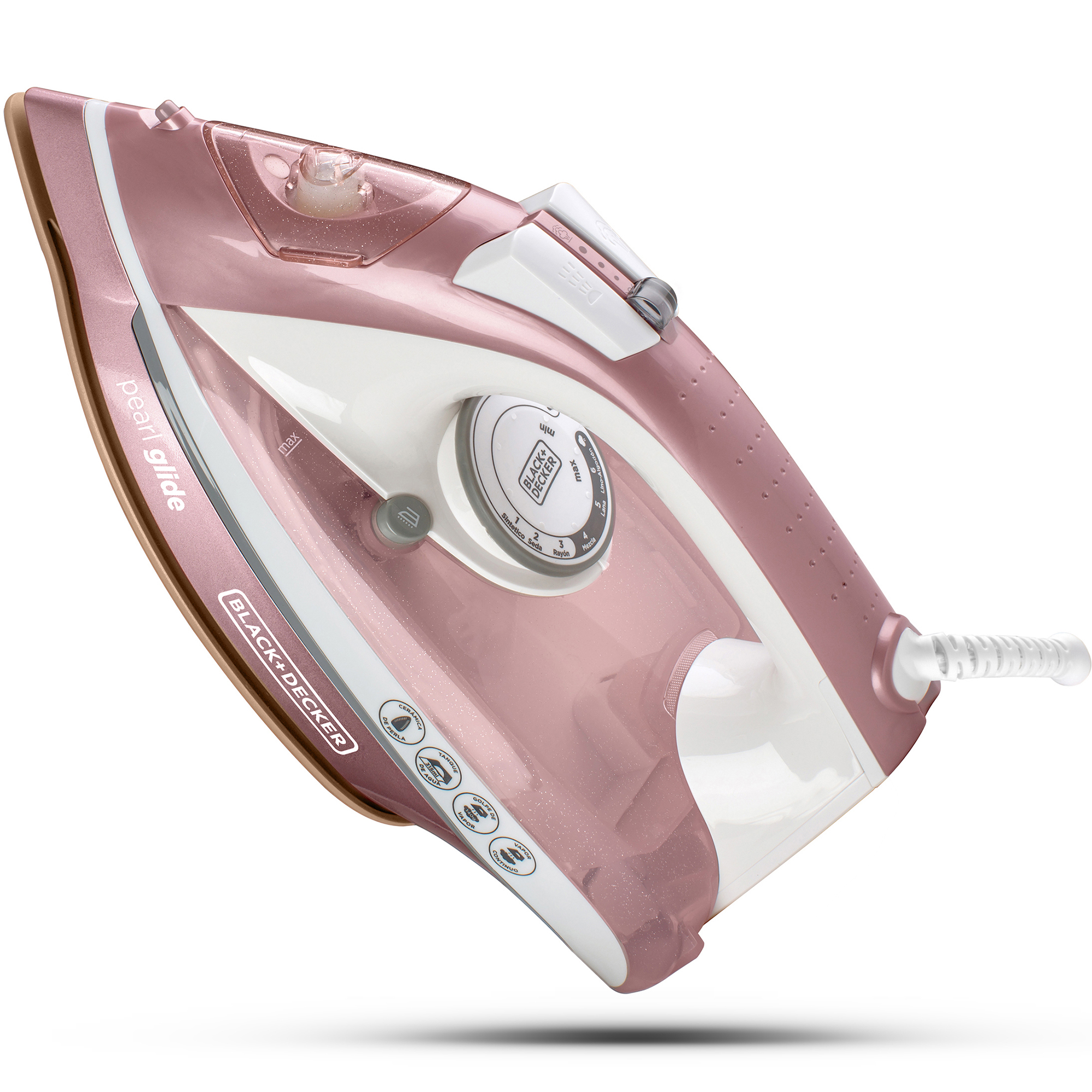 Foto 2 pulgar | Plancha De Vapor Black & Decker Pearl Glide IR23972 color Rosa