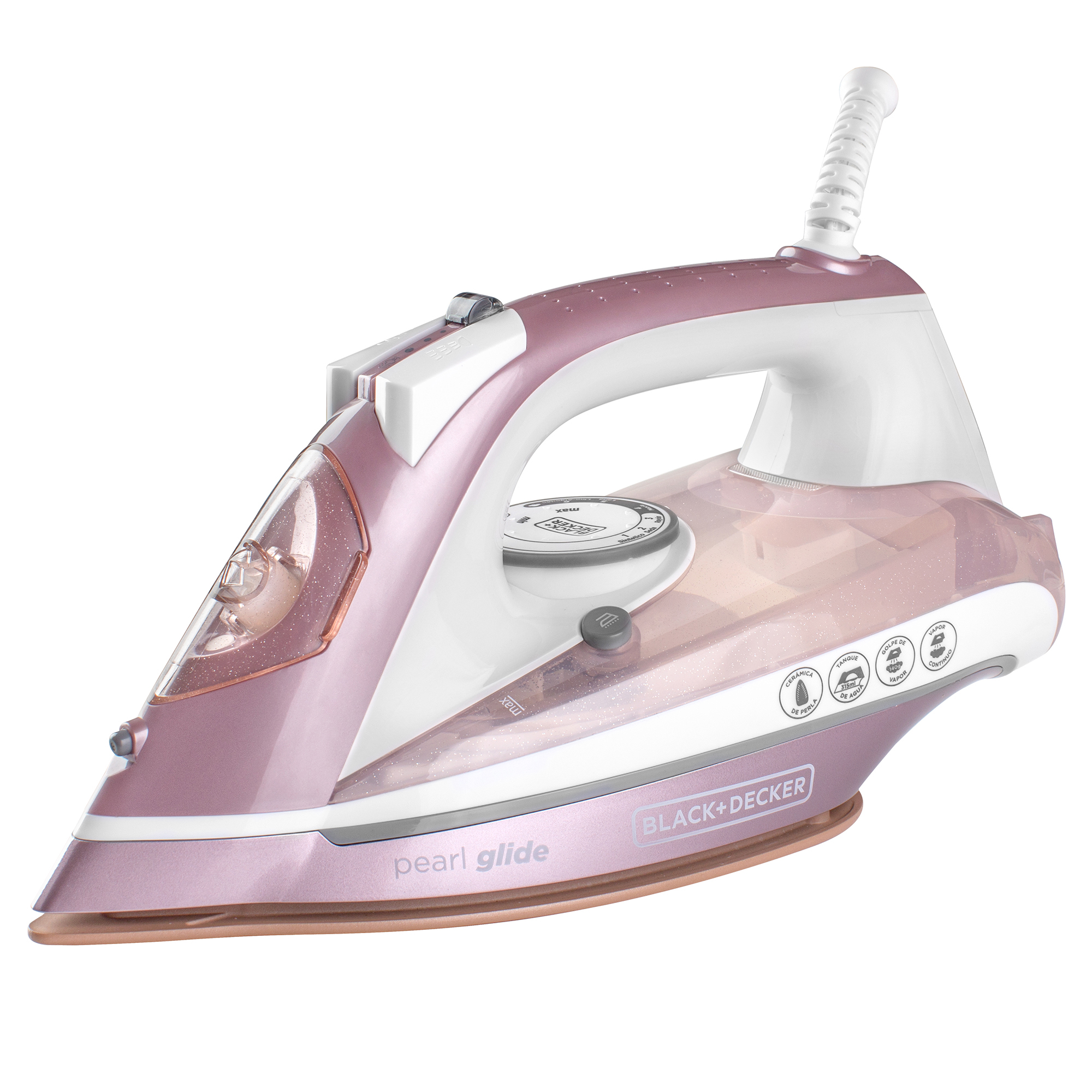 Foto 4 pulgar | Plancha De Vapor Black & Decker Pearl Glide IR23972 color Rosa