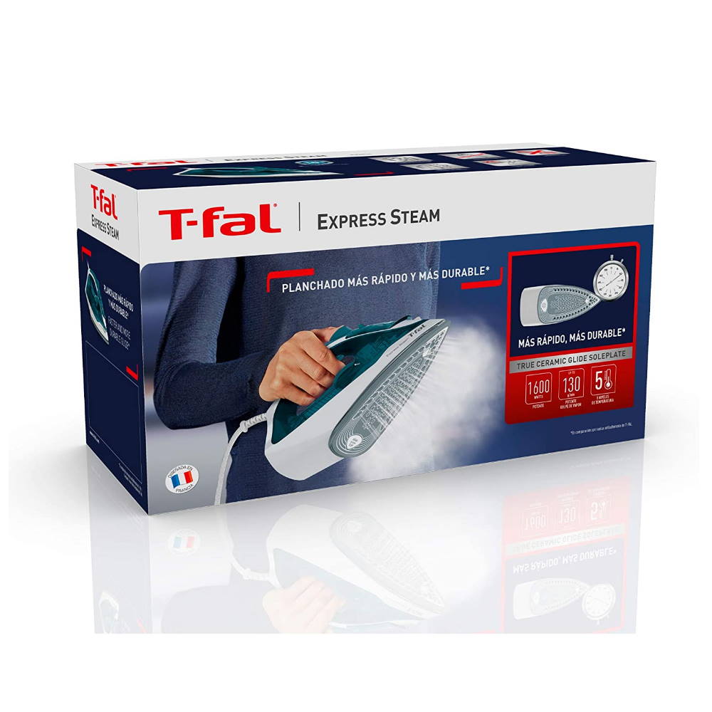 Foto 4 pulgar | Plancha de Vapor Vertical T-Fal FV2830X0 color Verde