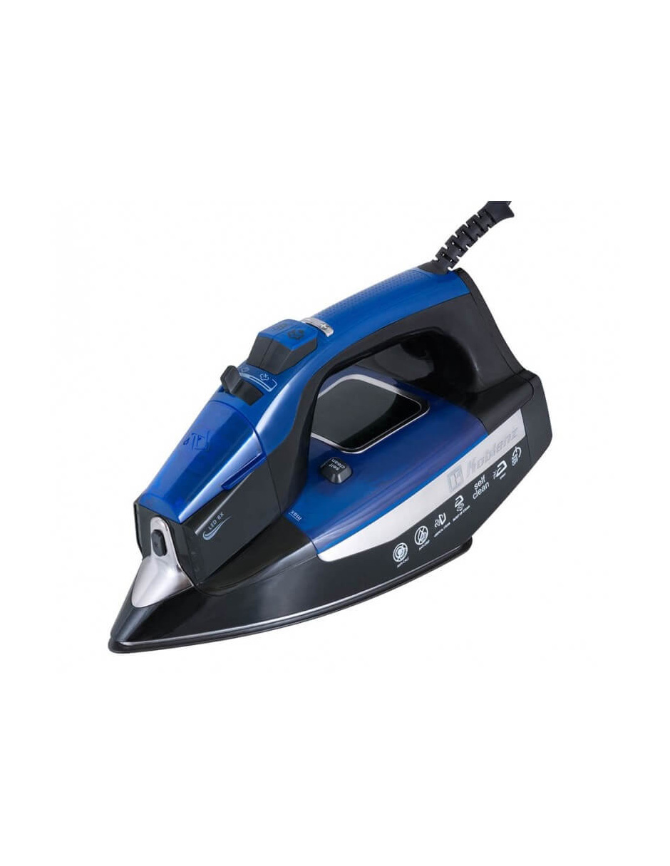 Plancha Koblenz PKK-950 SAZ Secure Keramik Deluxe Azul/Negro