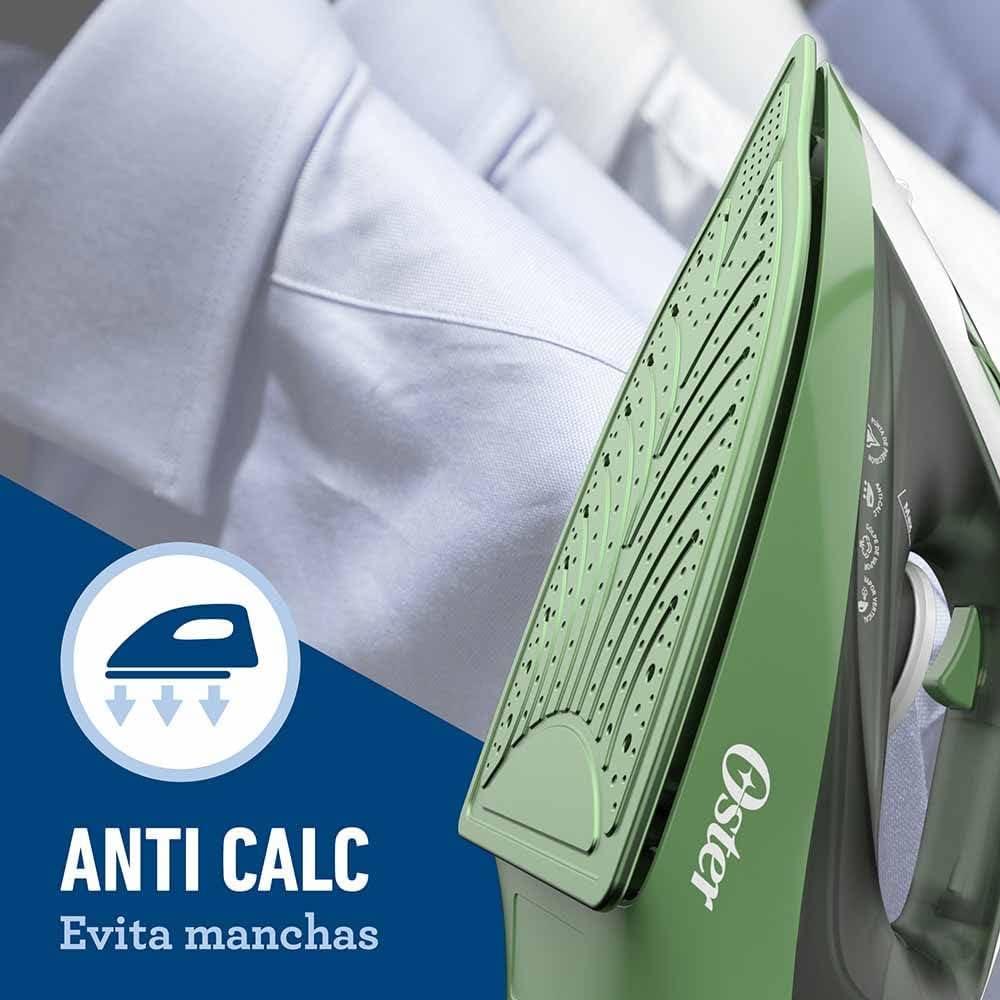 Foto 4 pulgar | Plancha de Vapor Oster GCSTBS6001 Verde Suela Antiadherente