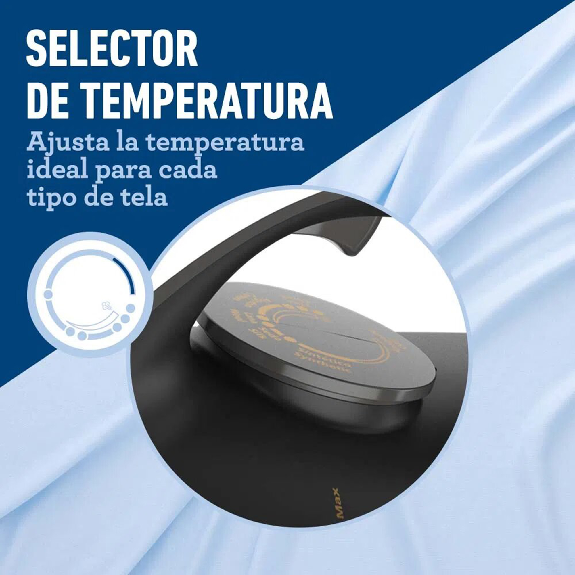 Foto 9 pulgar | Plancha de Vapor Oster Azul con Tecnología Aero Cerámica