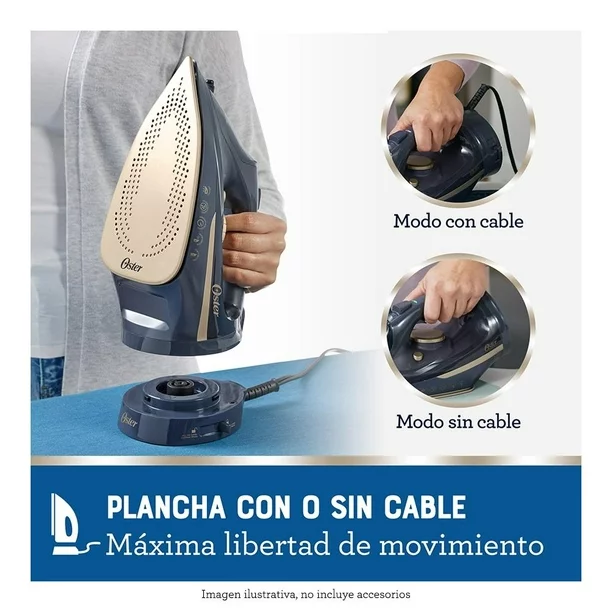 Foto 3 pulgar | Plancha de Vapor Oster Inalámbrica 2 en 1
