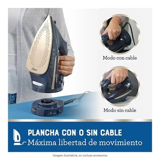 Foto 2 | Plancha de Vapor Oster Inalámbrica 2 en 1