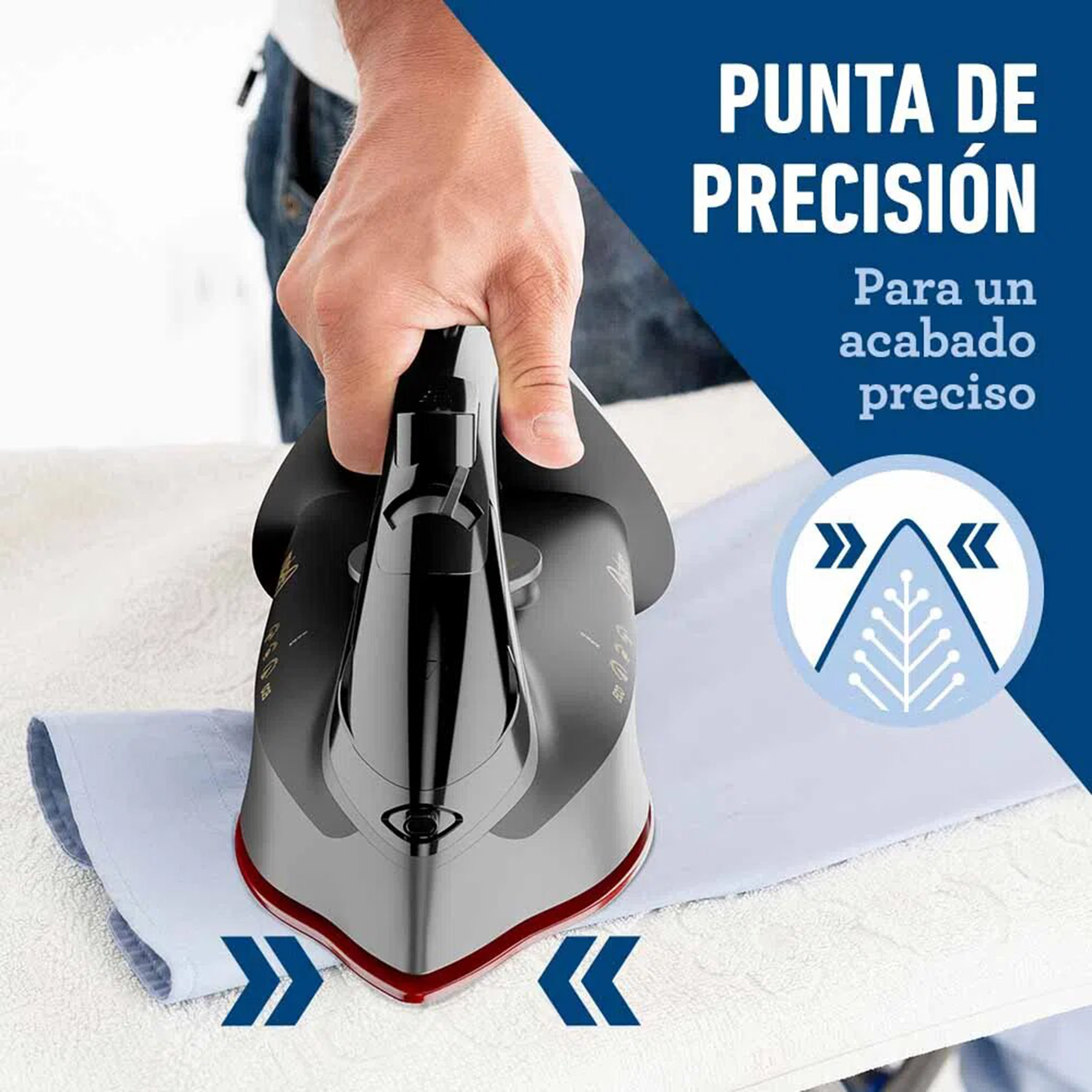 Foto 6 pulgar | Plancha De Vapor Oster Negro Con Tecnología Aero Cerámica