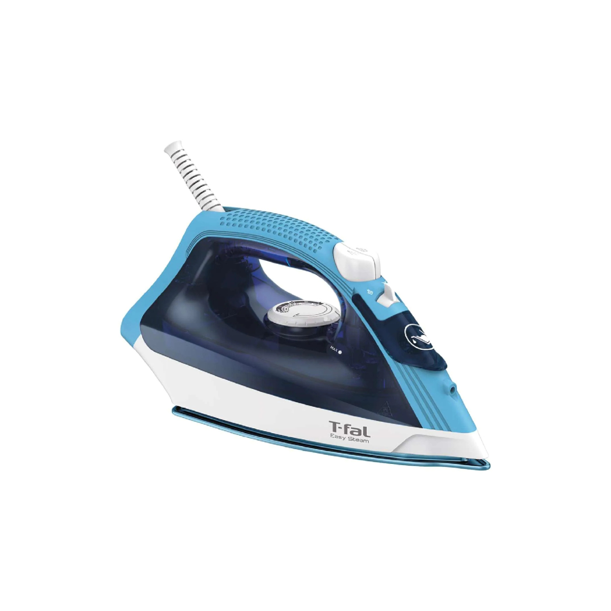 Foto 2 pulgar | Plancha De Vapor Easy Steam T-fal Fv1940x0 Color Azul