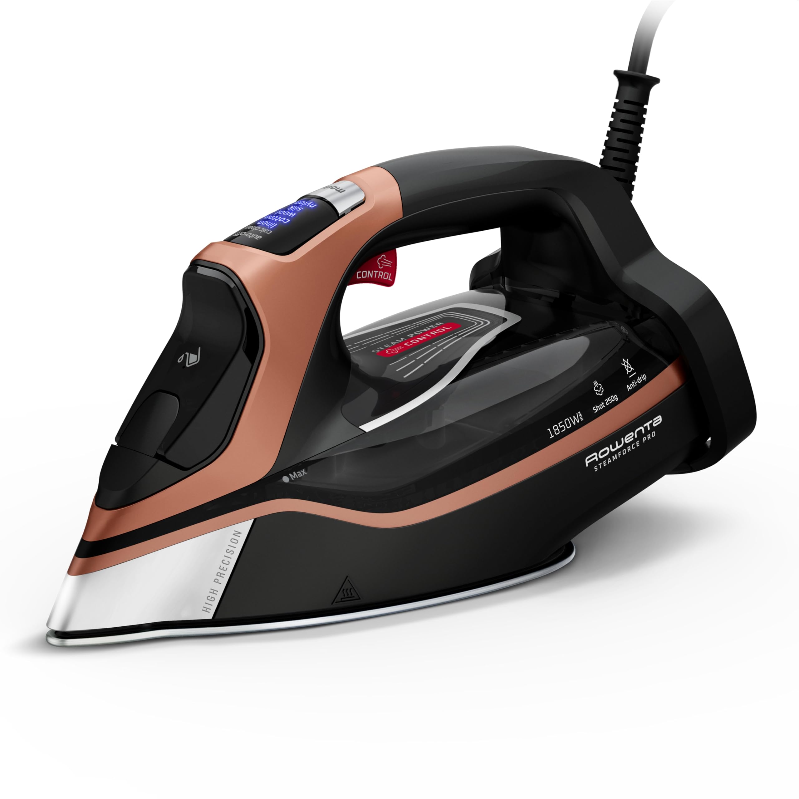 Foto 1 | Plancha Rowenta Steam Force Pro De Acero Inoxidable 1850w Dw9540 - Venta Internacional