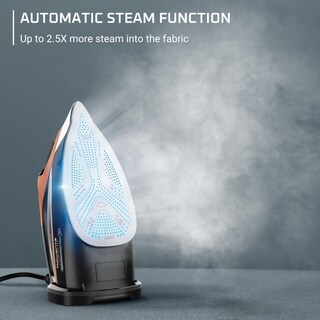 Foto 3 | Plancha de Vapor Rowenta Steam Force Pro 1850w 5 Presets Color Negro Y Cobre - Venta Internacional