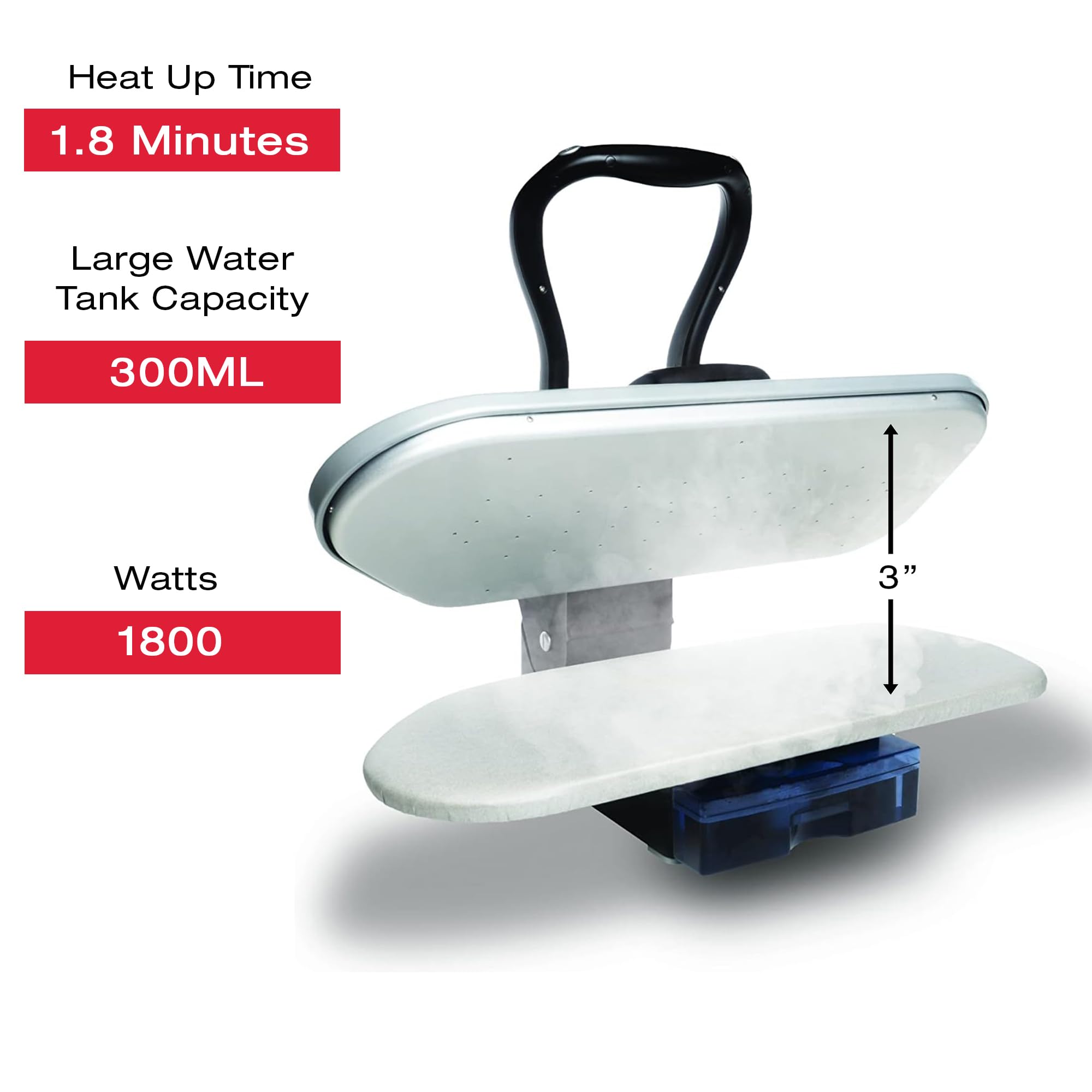 Foto 4 pulgar | Prensa De Vapor Singer Intelligent Con Capacidad De Tanque De 1800 W Y 300 Ml - Venta Internacional.