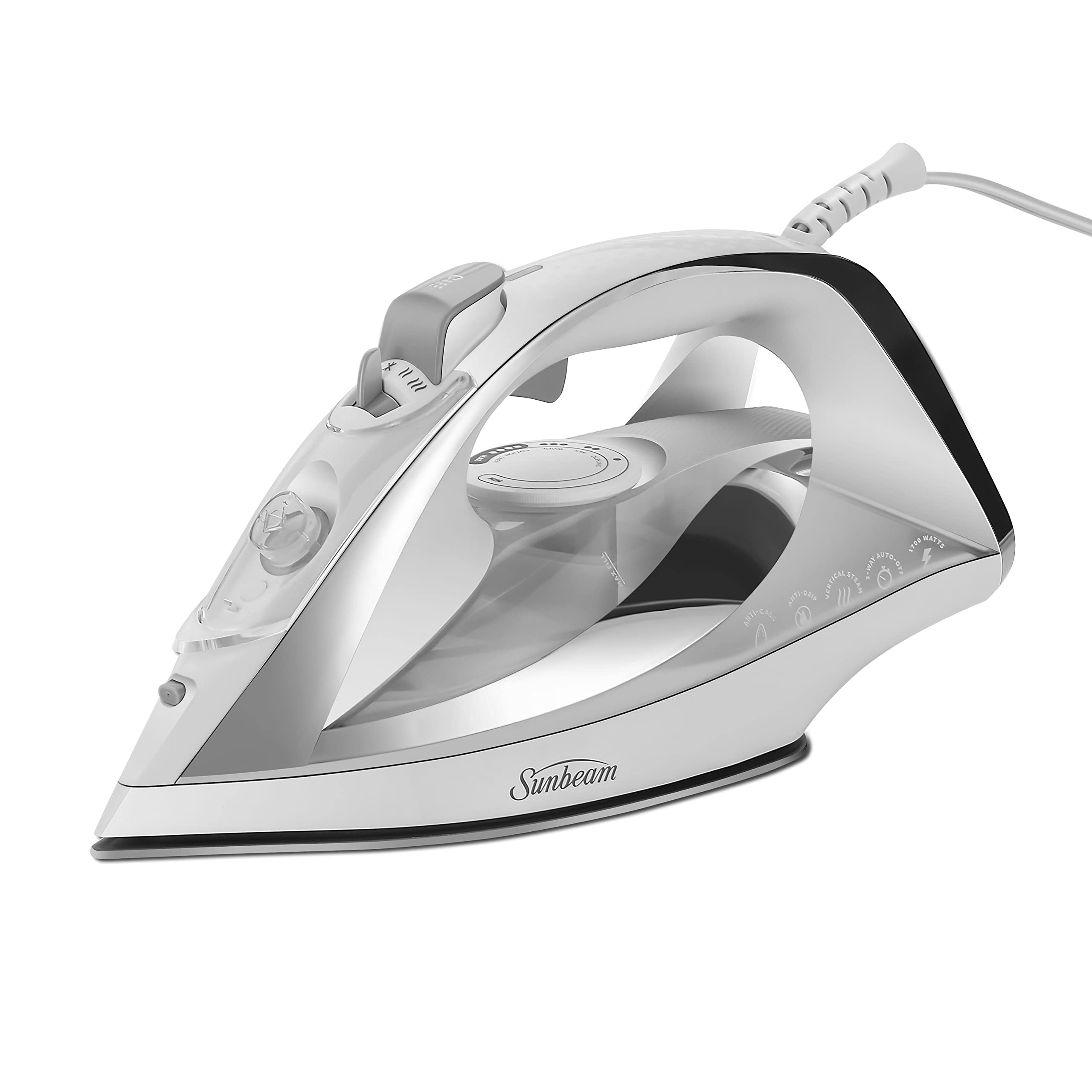 Foto 2 pulgar | Plancha De Vapor Sunbeam Turbo 1700w Con Suela De Cerámica Antiadherente - Venta Internacional.