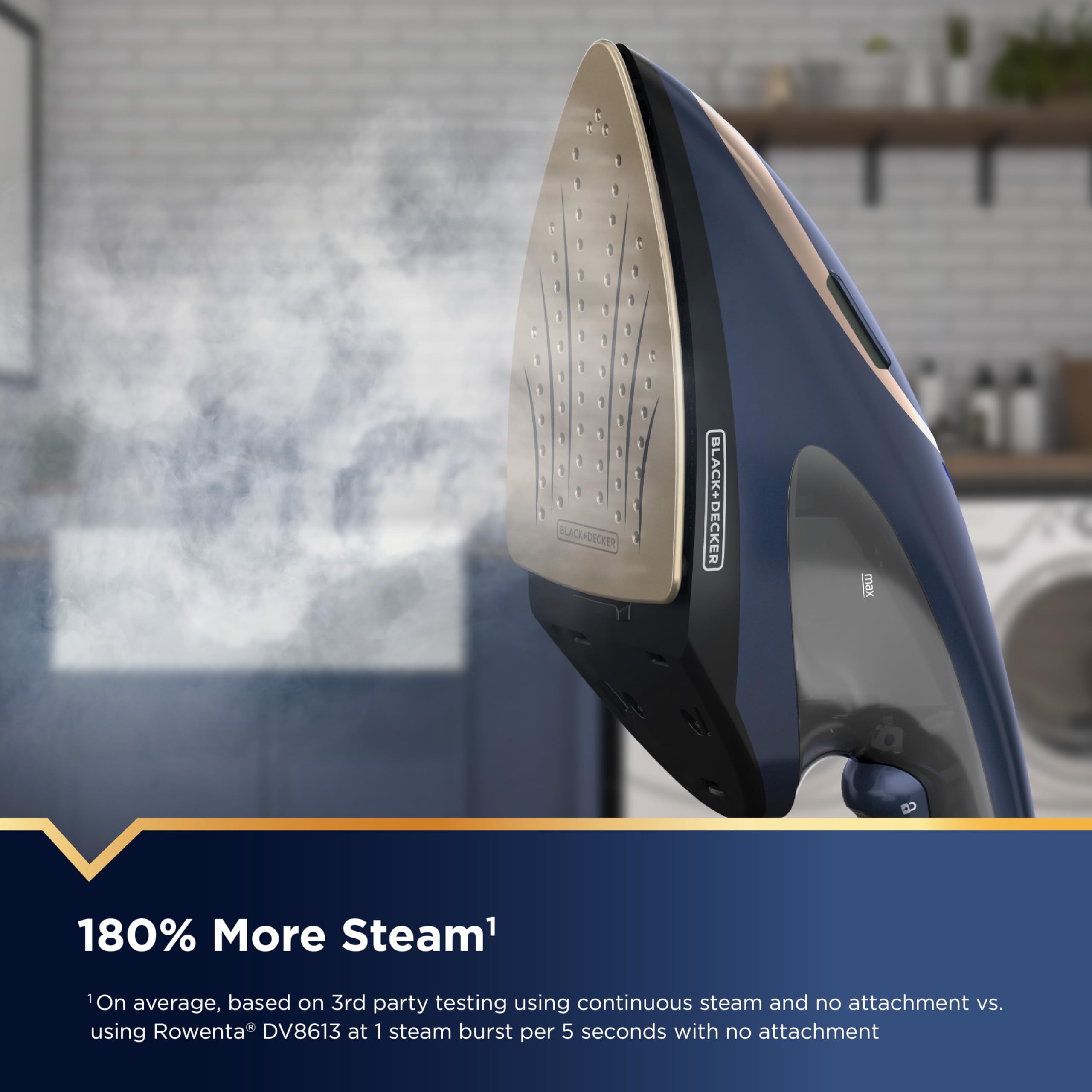 Foto 3 pulgar | Plancha Y Vaporera Black+decker Press & Steam 2 En 1 - Venta Internacional.