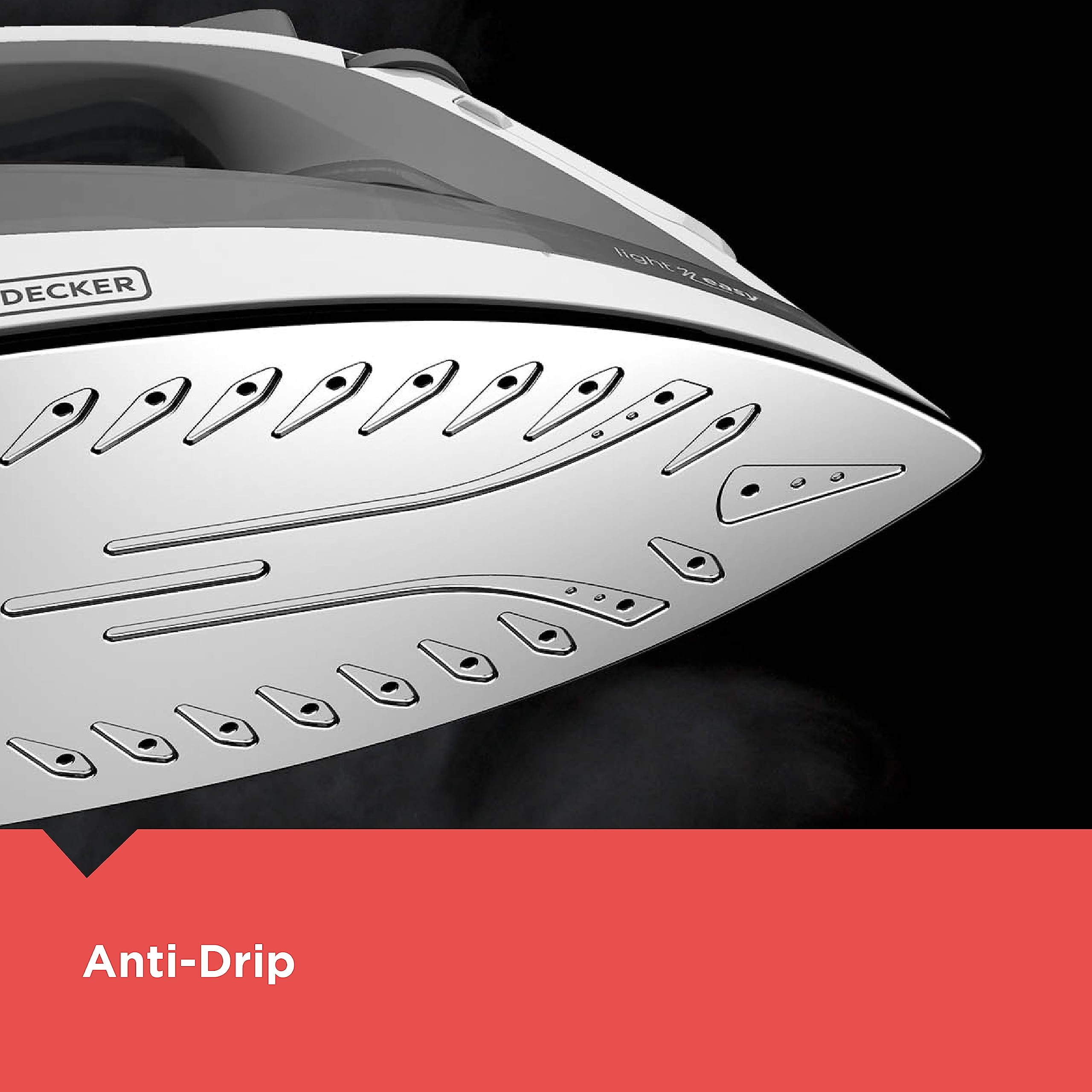 Foto 5 | Plancha de Vapor Black+decker Light 'n Easy Compact Ir1020s - Venta Internacional
