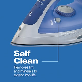 Foto 6 | Plancha De Vapor Y Vaporizador Vertical Hamilton Beach Blue 1500 W - Venta Internacional.