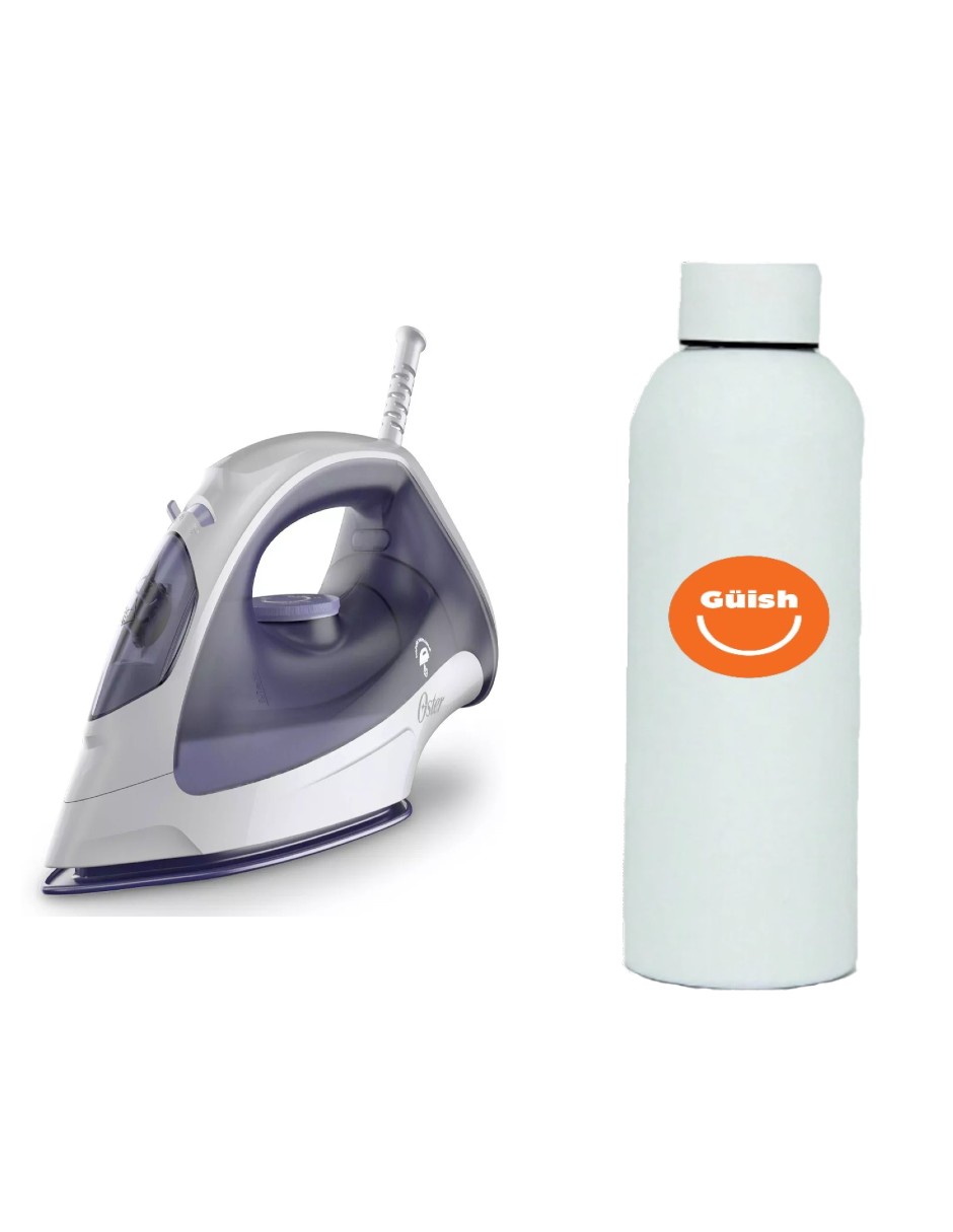 Foto 1 | Plancha de Vapor Oster + Termo De Agua Güish