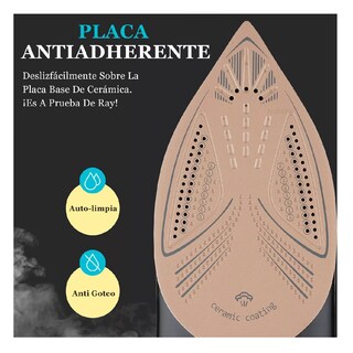 Foto 3 | Plancha De Vapor Belug Para Ropa Con Suela De Cerámica Autolimpian