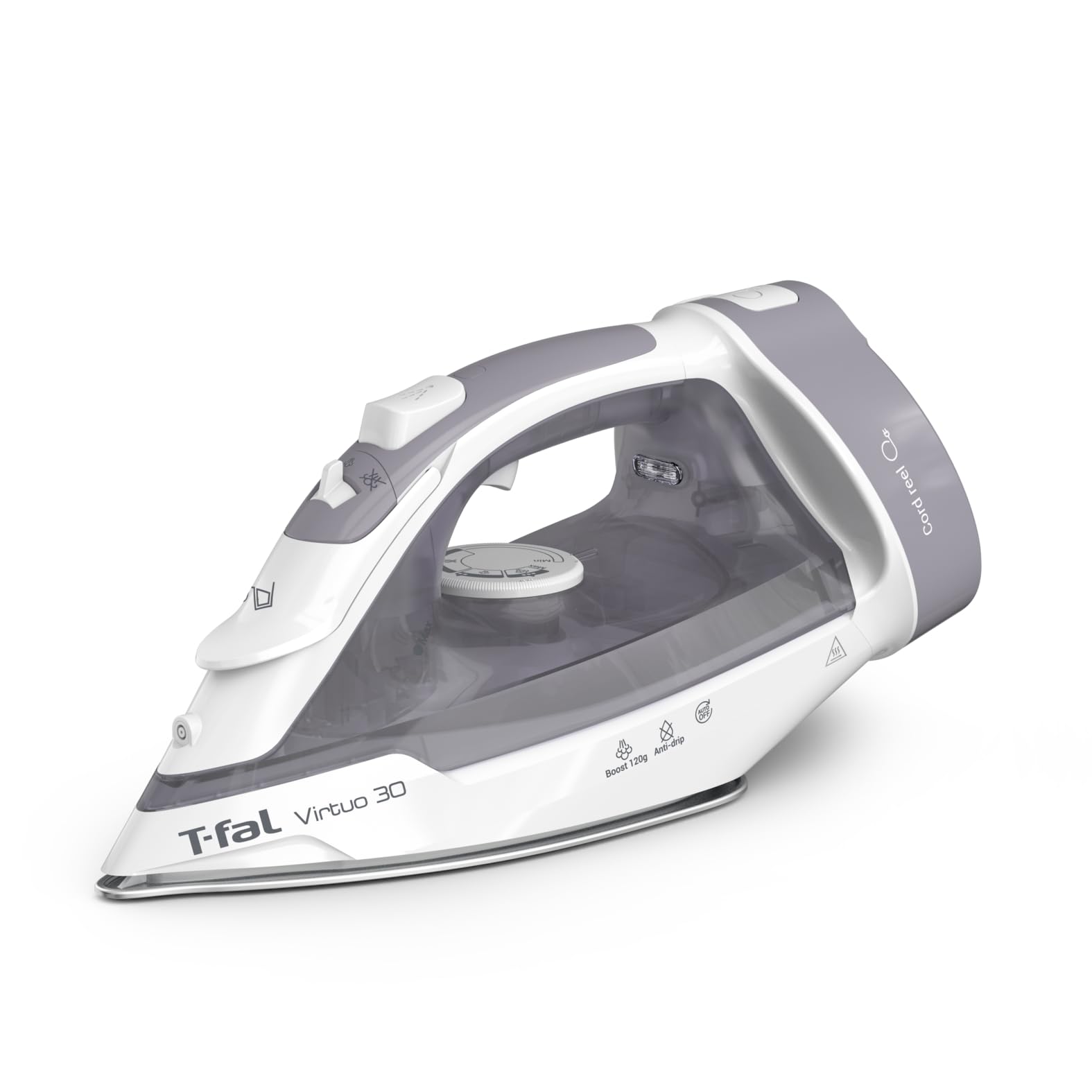 Plancha de Vapor T-fal Virtuo 30 1500 W Suela Cerámica 110 G/min - Venta Internacional