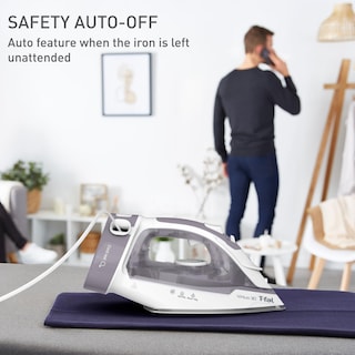 Foto 5 | Plancha de Vapor T-fal Virtuo 30 1500 W Suela Cerámica 110 G/min - Venta Internacional