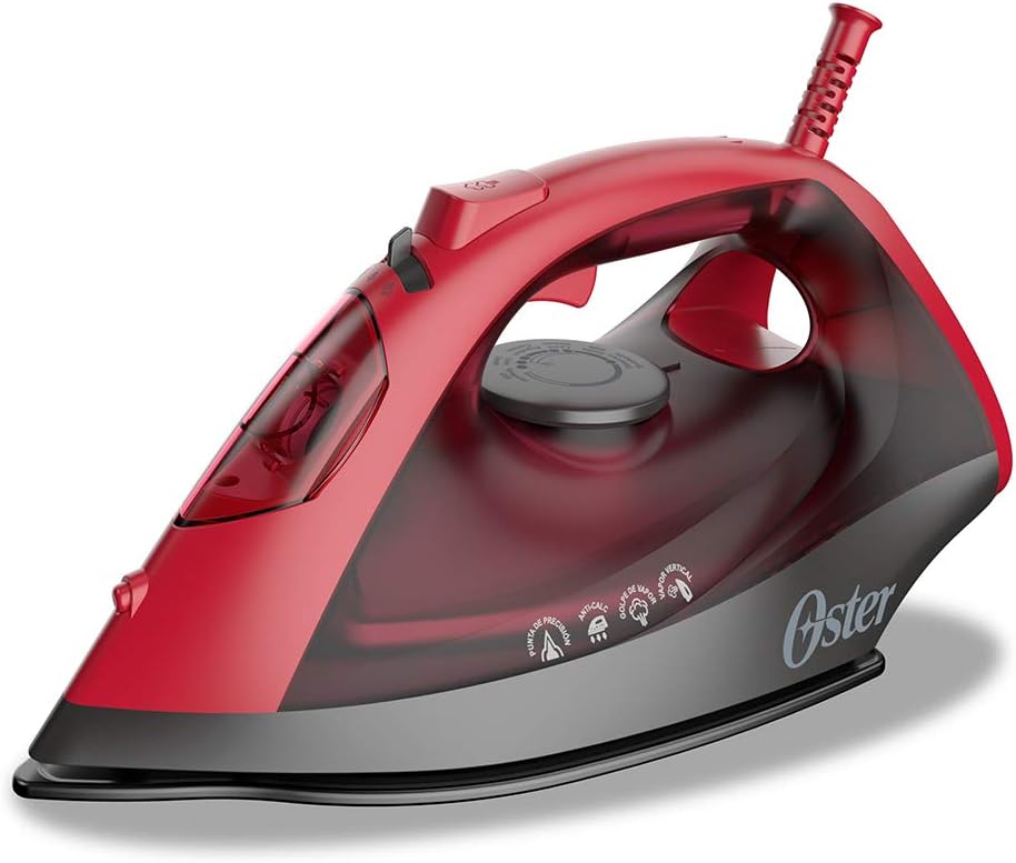Foto 1 | Plancha de Vapor Oster Ceramica Roja