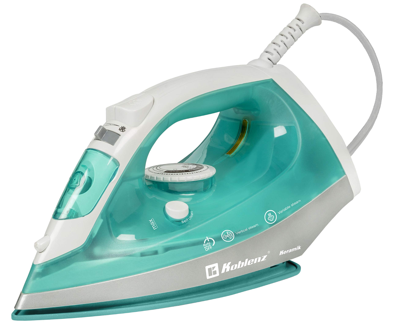 Foto 2 pulgar | Plancha de Vapor Koblenz Pkk380sa Antiadherente Verde