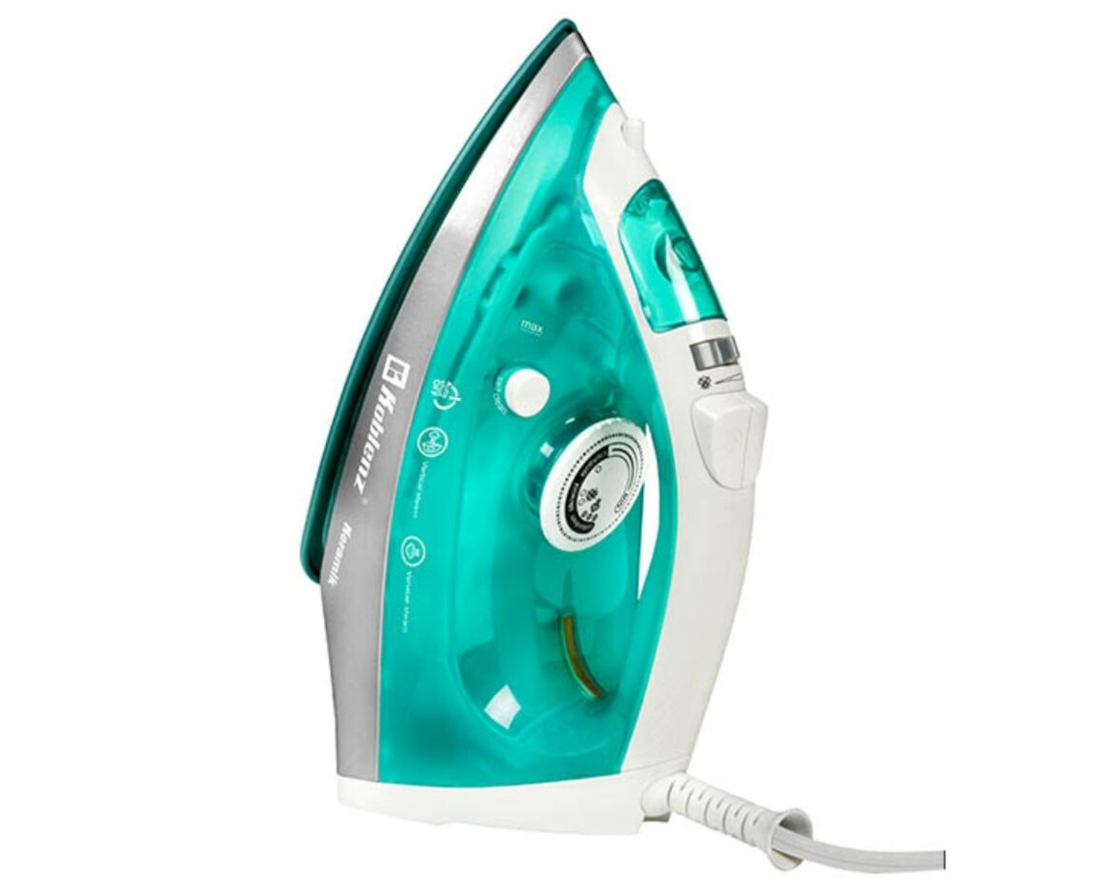 Foto 3 pulgar | Plancha de Vapor Koblenz Pkk380sa Antiadherente Verde