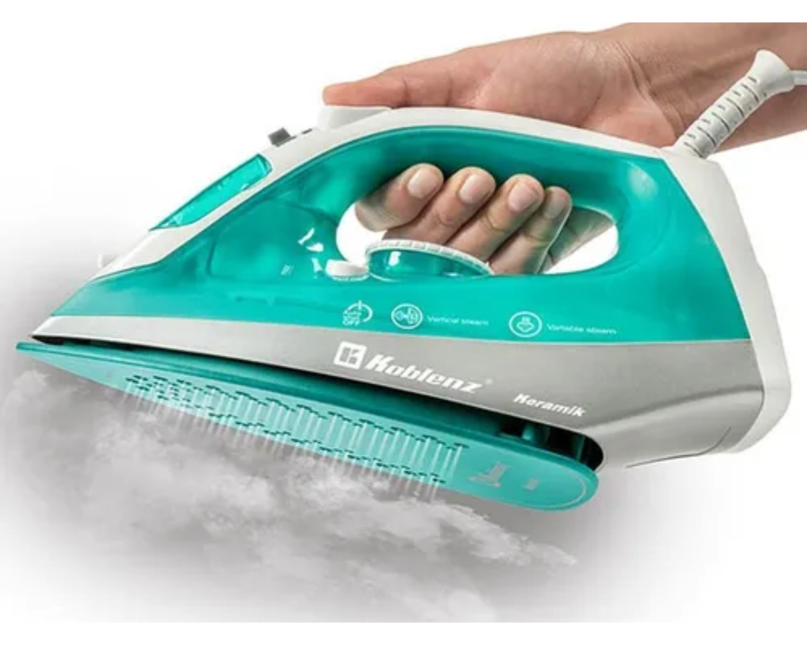 Foto 4 pulgar | Plancha de Vapor Koblenz Pkk380sa Antiadherente Verde