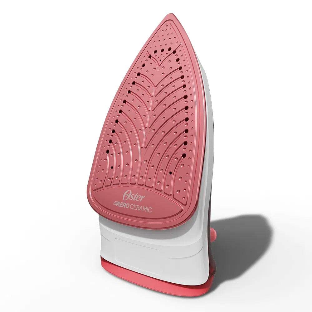 Foto 2 | Iron Oster Red Aeroceramic Gcstbs5053 Con Base Cerámica 127v - Venta Internacional.