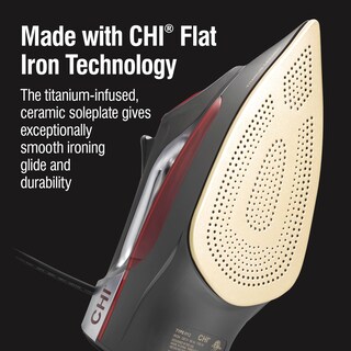 Foto 2 | Plancha De Vapor Chi 13106 1700w, Más De 400 Orificios, Titanio Y Cerámica - Venta Internacional.