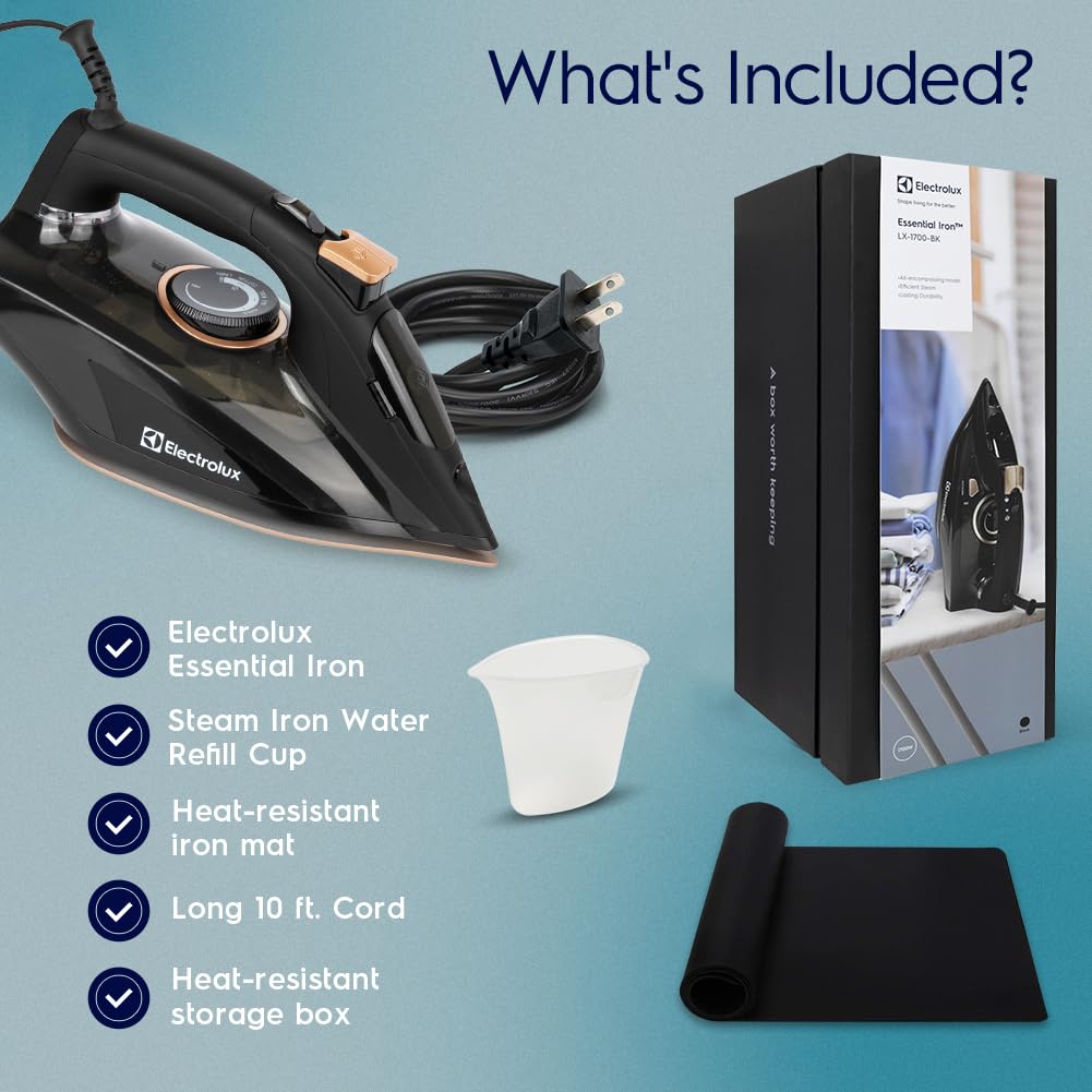 Foto 7 | Plancha De Vapor Electrolux Professional 1700w Con Suela De Titanio - Venta Internacional.