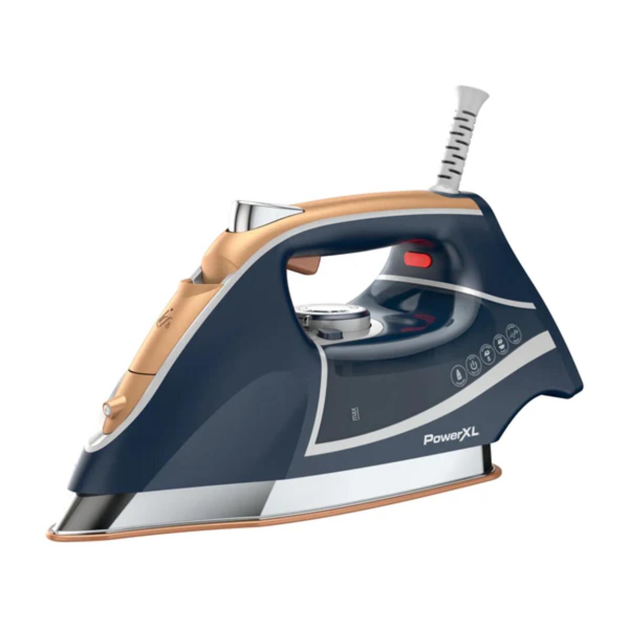 Plancha De Vapor Powerxl Azul Ir3373-3apla