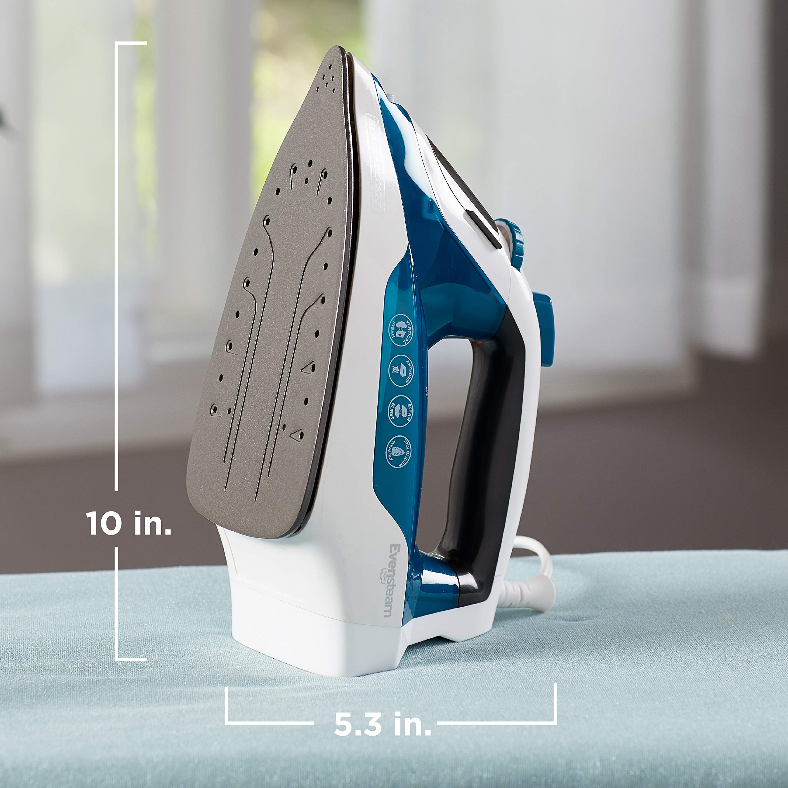 Foto 8 pulgar | Plancha Black+decker Easy Steam Compact Ir06v 230 Ml - Venta Internacional.