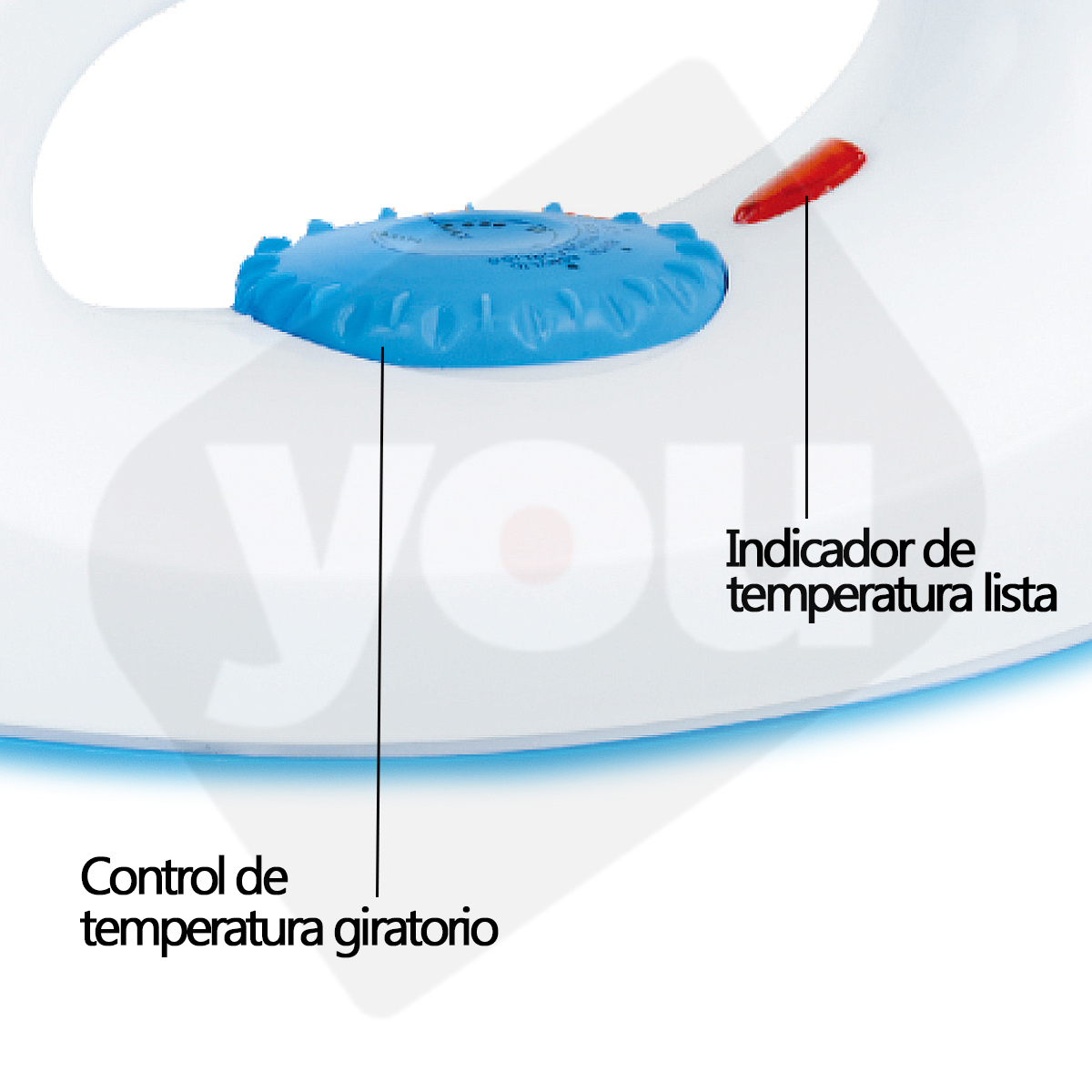 Foto 4 pulgar | Plancha de Vapor You con Antiadherente