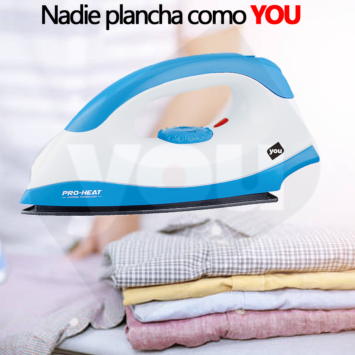 Foto 7 pulgar | Plancha de Vapor You con Antiadherente