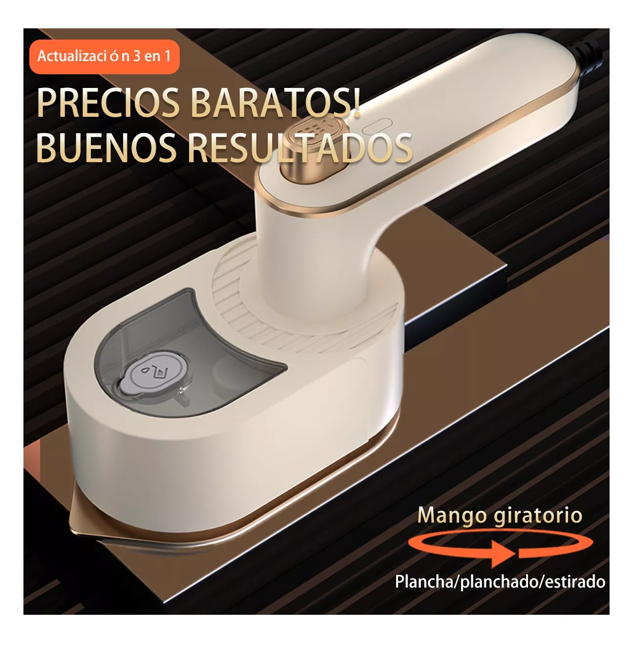 Foto 3 | Plancha de Vapor Belug Portátil