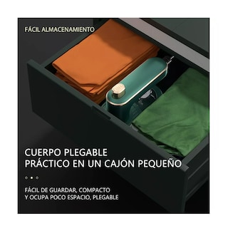 Foto 3 | Mini Plancha de Vapor Portátil Verde