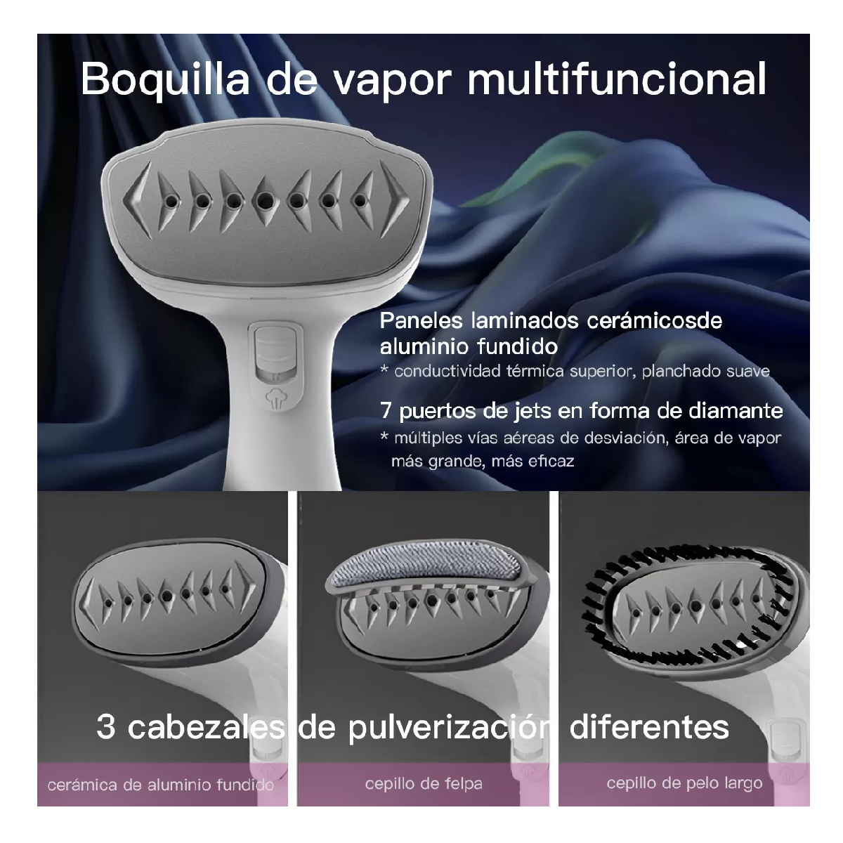 Foto 2 | Plancha de Vapor Belug Portátil