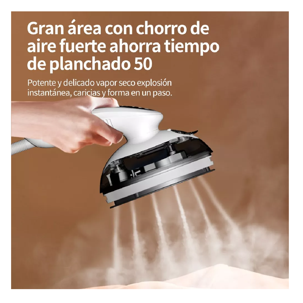 Foto 5 pulgar | Plancha Vertical a Vapor de Cerámica con Giro 1100w