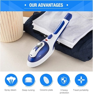 Foto 4 | Plancha Portátil con Control de Temperatura y Vaporizador