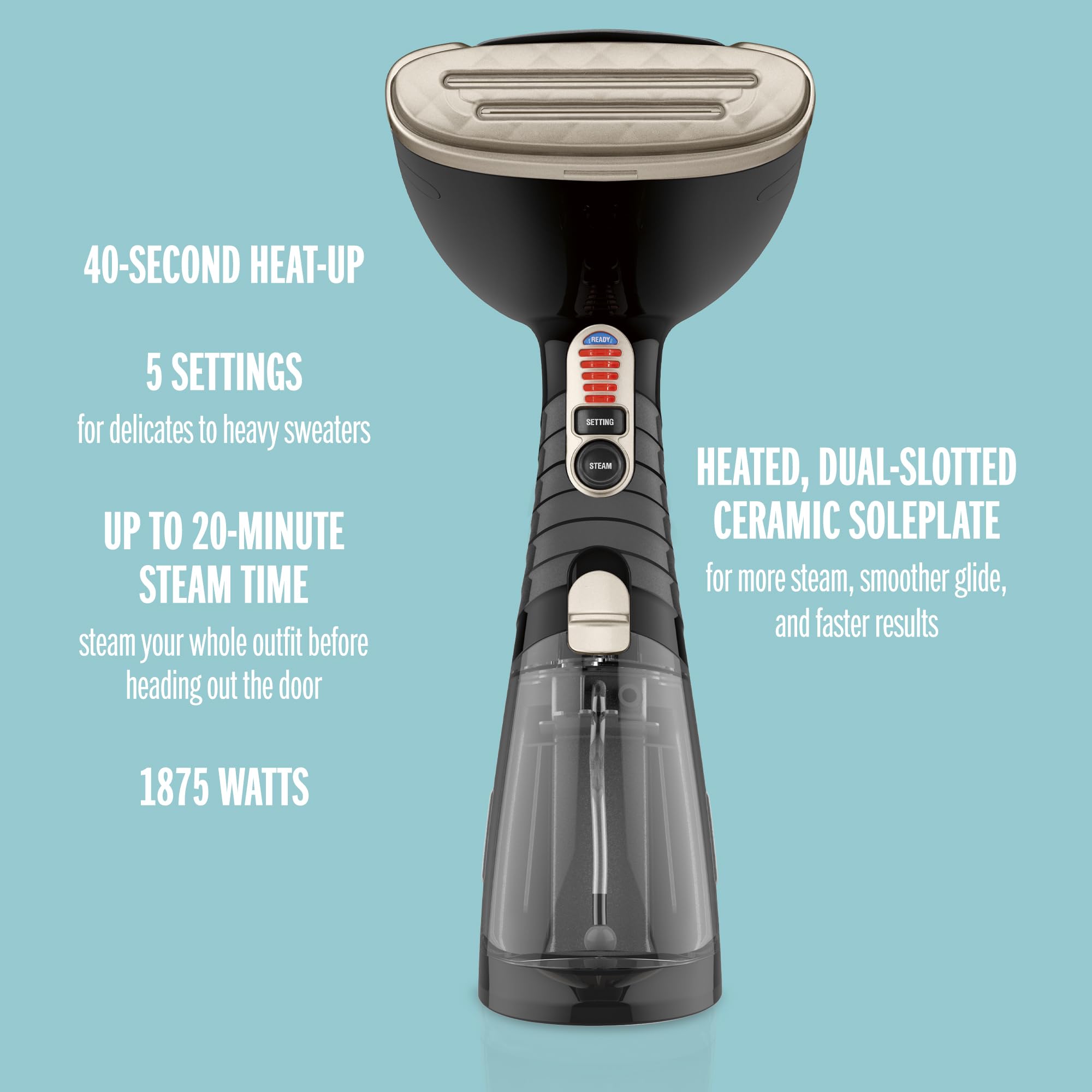 Foto 2 | Vaporizador De Ropa Conair Turbo Extremesteam 1875 W 7.3 Oz - Venta Internacional.